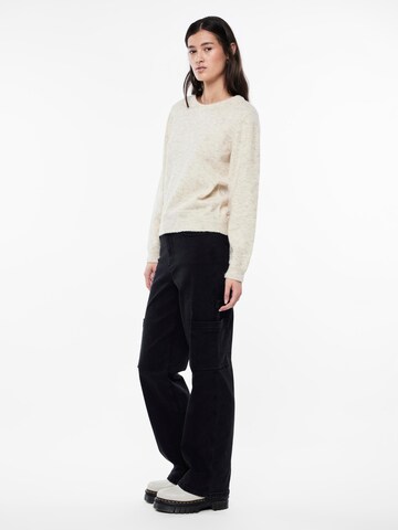 PIECES Pullover 'KARINA' in Weiß