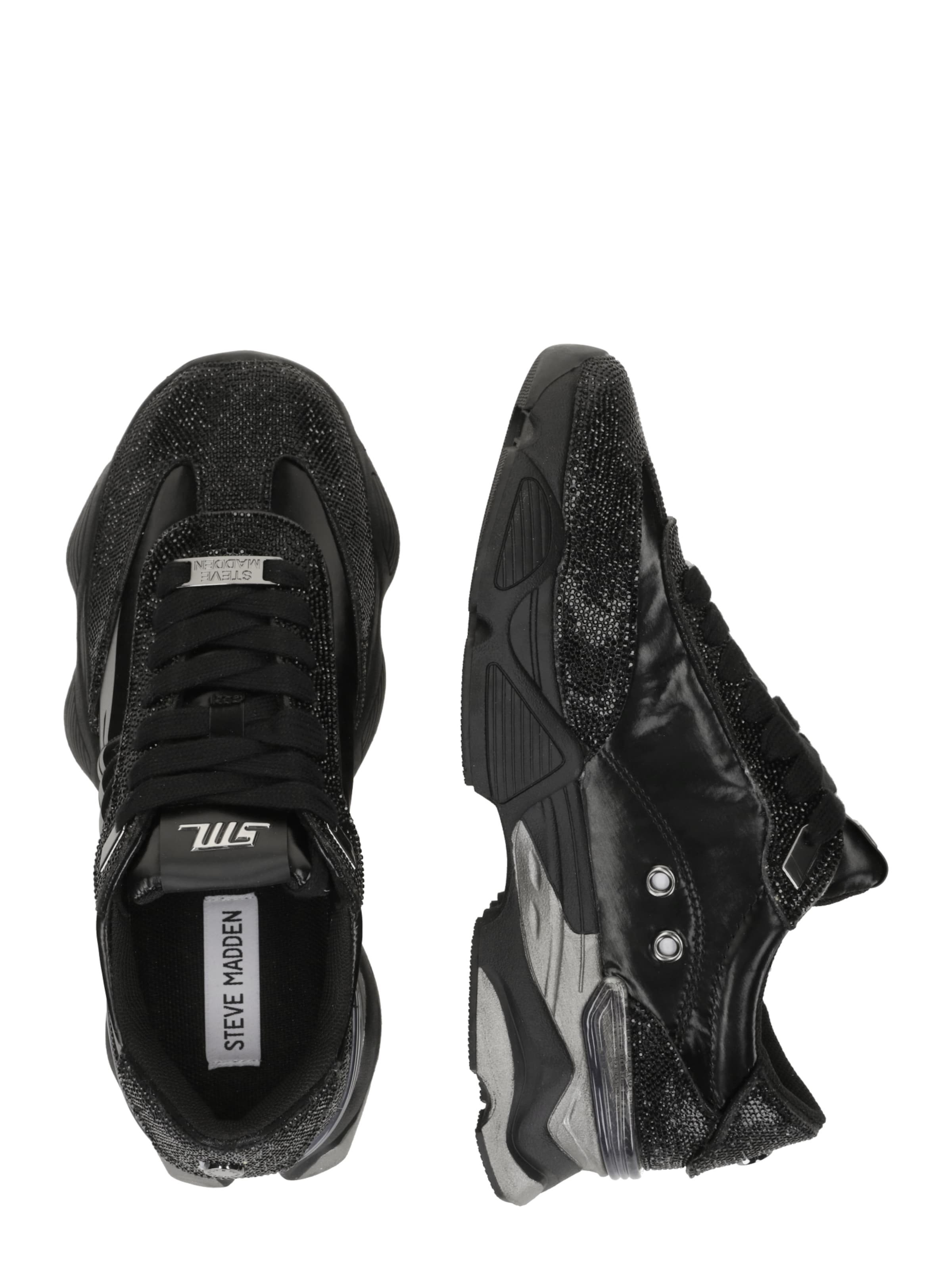 STEVE MADDEN Низкие кроссовки 'Setback-R' в Черный
