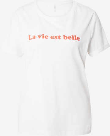 ONLY - Camiseta 'REYOUL' en blanco: frente