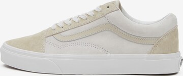 VANS Platform trainers 'Old Skool' in White: front