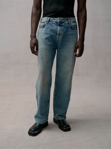 SQUID GAME COLLECTION Wide leg Jeans in Blue: front