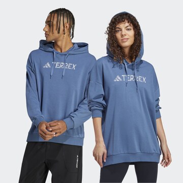 ADIDAS TERREX Sportsweatshirt in Blauw: voorkant