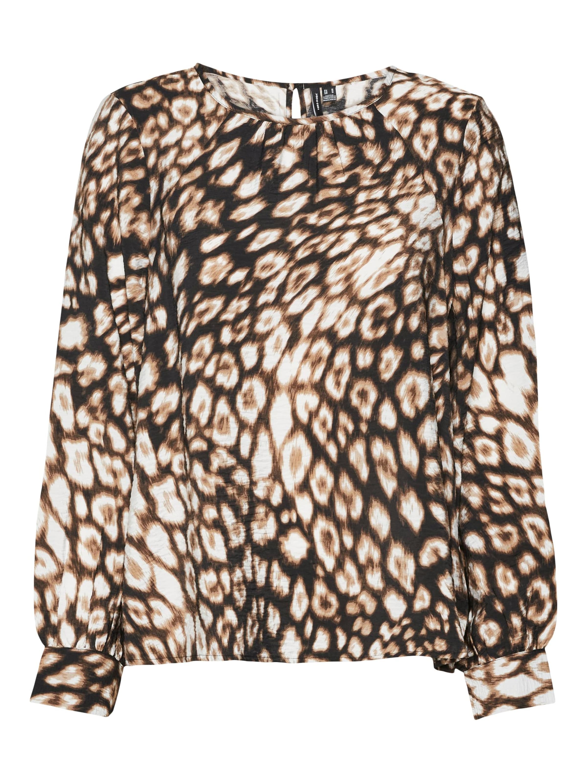 VERO MODA Bluse 'JOSIE RIKA' in Beige: Vorderseite