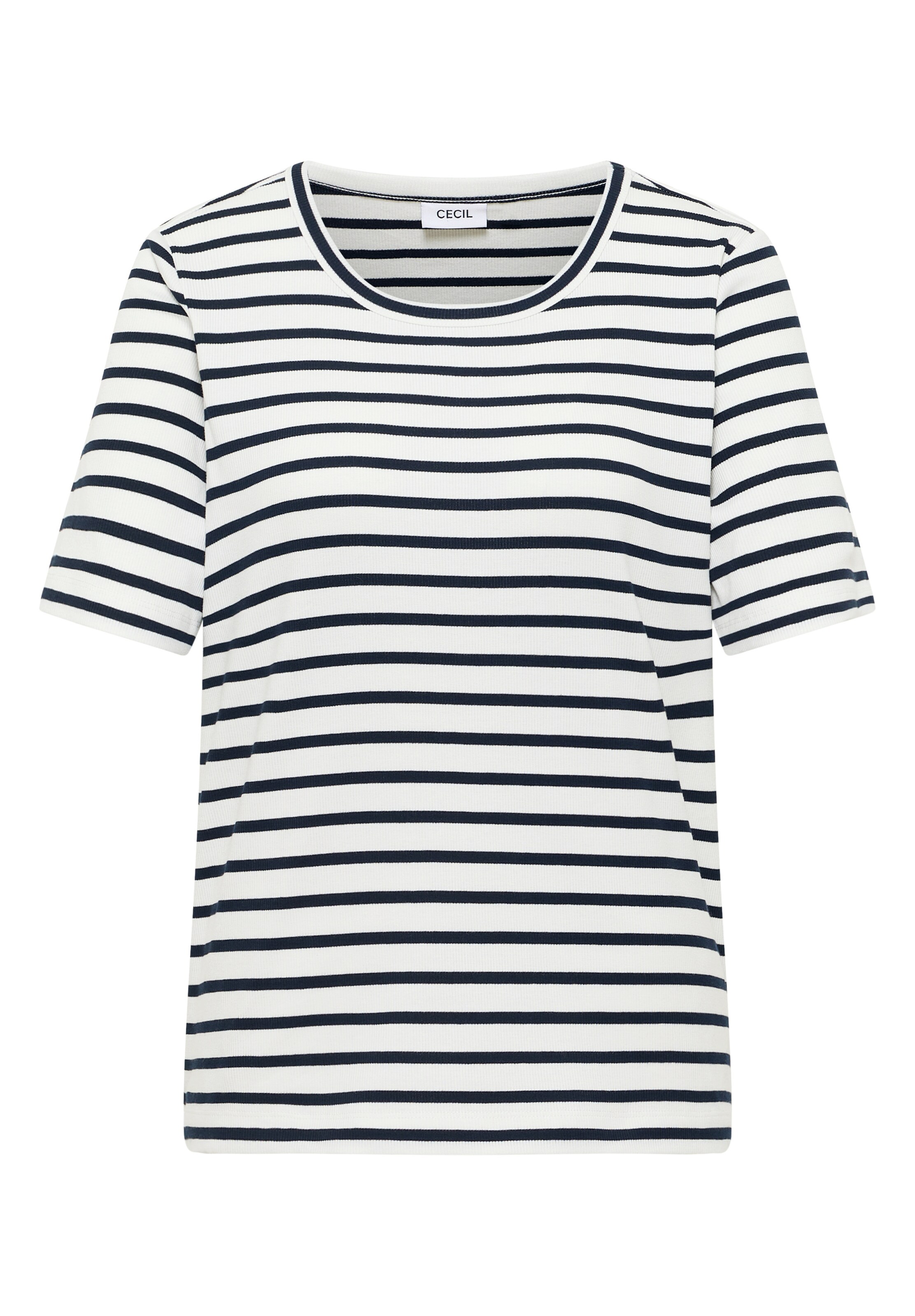 CECIL T-Shirt in Weiß: Vorderseite