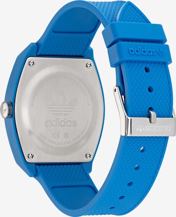 ADIDAS ORIGINALS Analoguhr in Blau