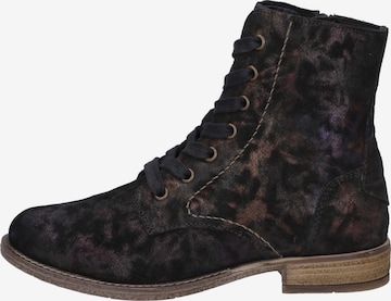 JOSEF SEIBEL Schnürstiefelette 'Sienna 82' in Lila: Vorderseite