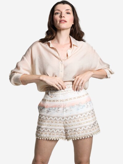 WEARABLE STORIES Trousers 'Luna' in Ecru, Item view