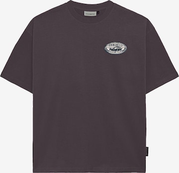 T-Shirt 'Racecore' Prohibited en gris : devant