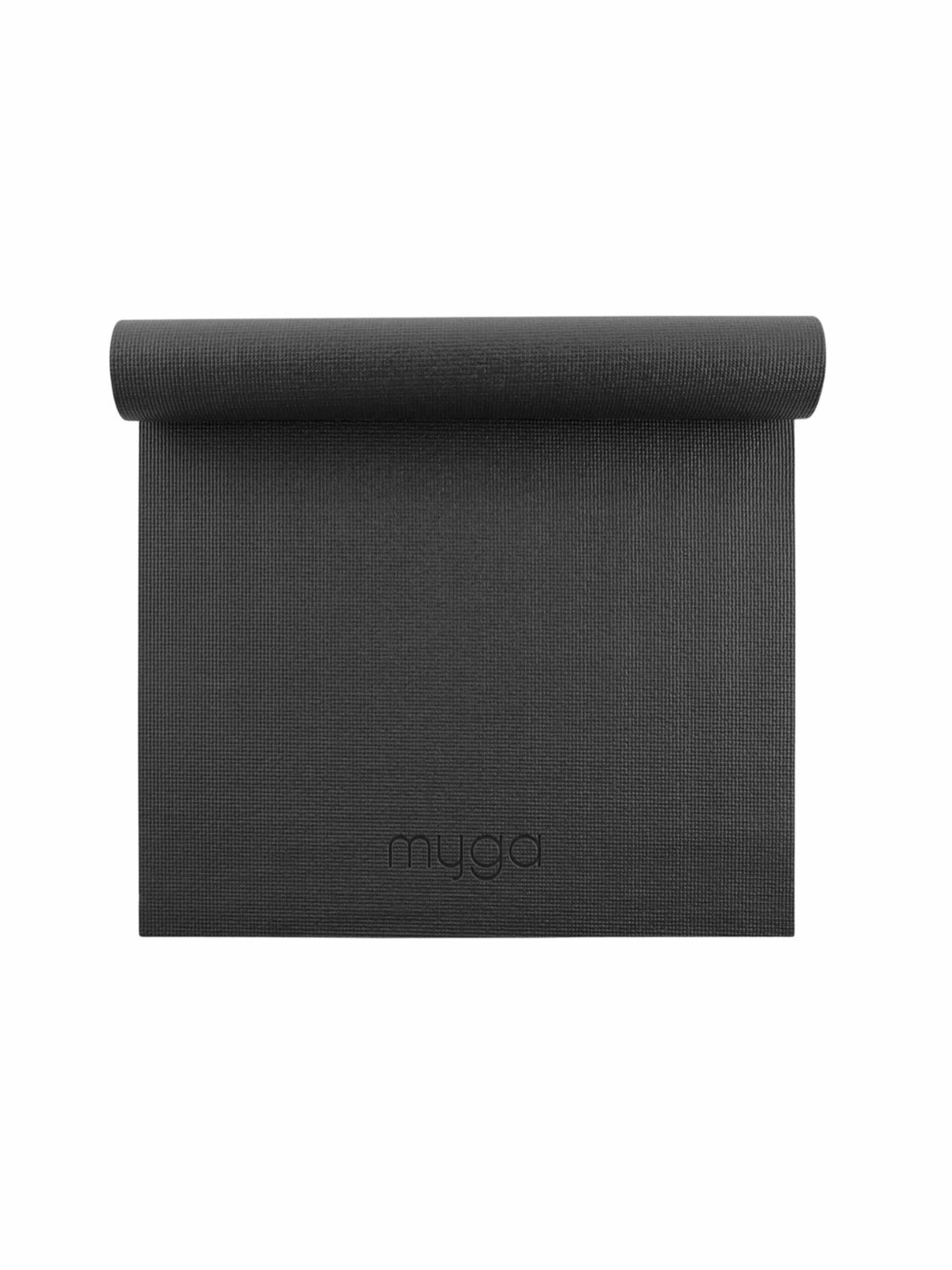 myga Mat 'Yogamatte - Schwarz' in Black