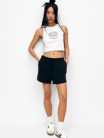 Haut Pull&Bear en blanc