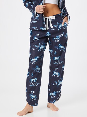 Pantalon de pyjama Cyberjammies en bleu : devant