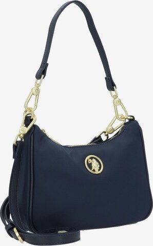 U.S. POLO ASSN. Shoulder Bag 'Houston' in Blue