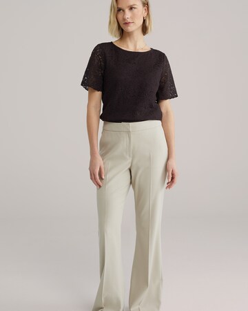 WE Fashion T-Shirt in Braun