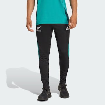 Coupe slim Pantalon de sport 'All Blacks' ADIDAS PERFORMANCE en noir : devant