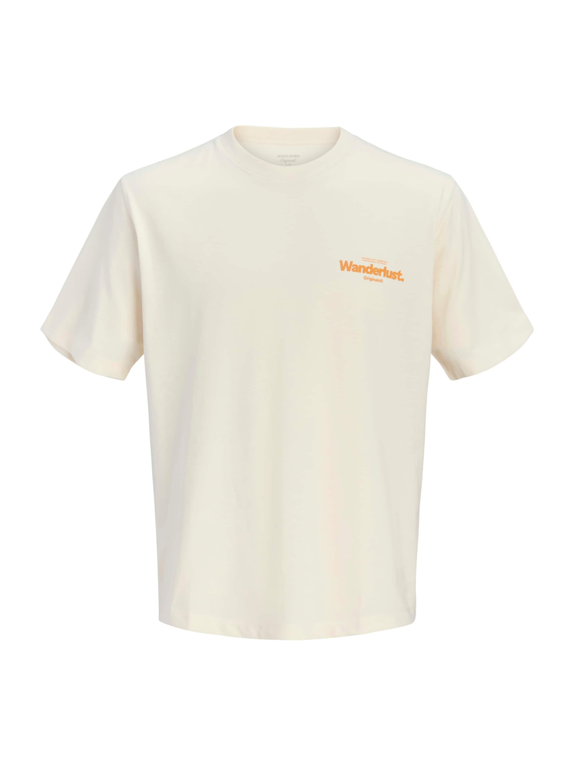 JACK & JONES - Camiseta en blanco: frente