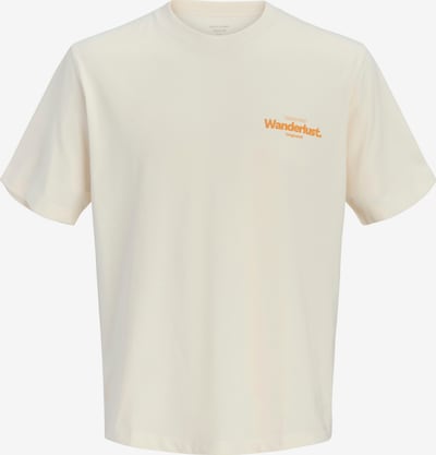 JACK & JONES Majica veličine XS u azur / senf / taupe siva / prljavo bijela, Pregled proizvoda