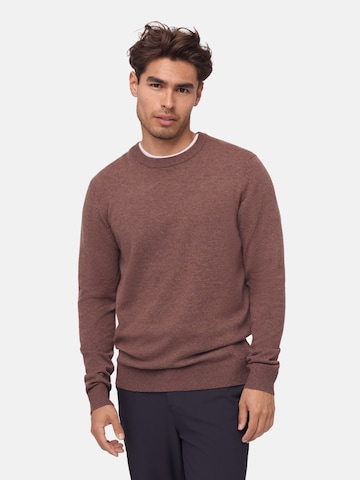 Pull-over DANISH ENDURANCE en marron : devant