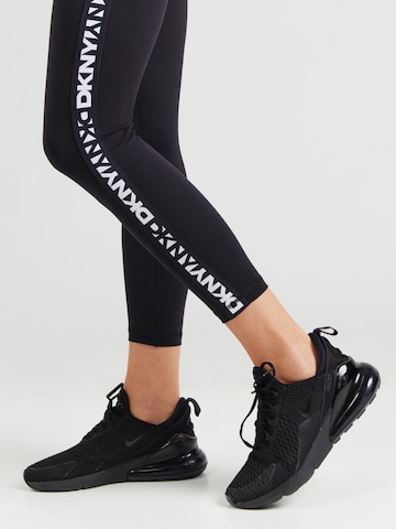 DKNY Performance Skinny Sportsbukser i sort
