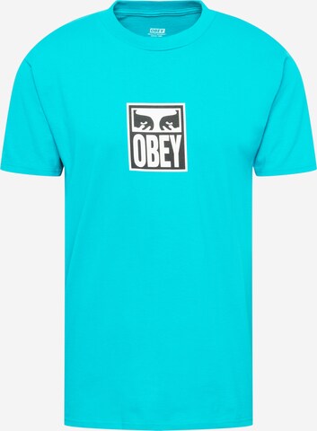Obey T-Shirt in Blau: predná strana