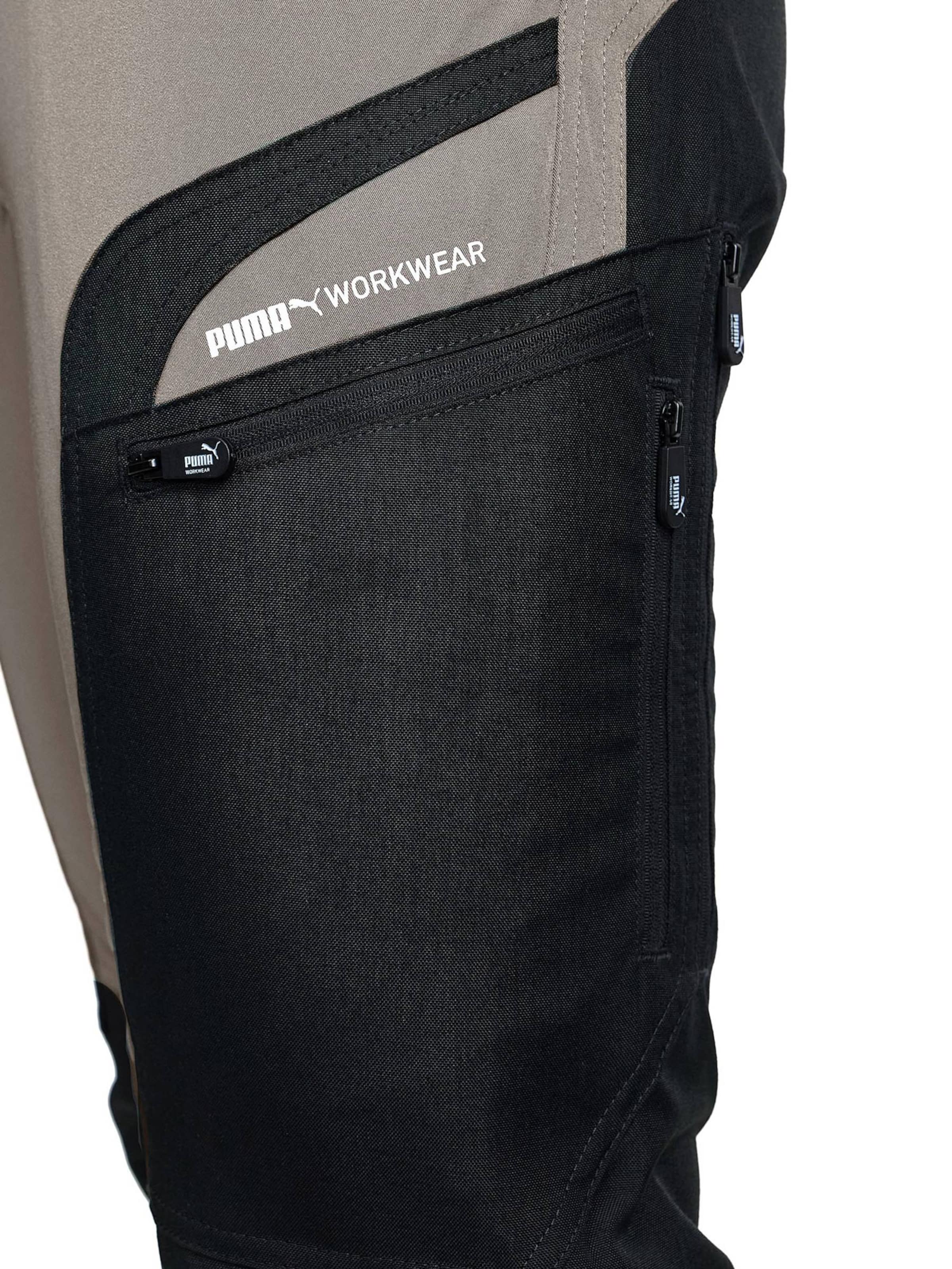 PUMA Workwear Regular Outdoor Pants 'ProOne' in Brown