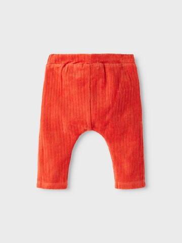 NAME IT Normální Kalhoty 'LUCK' – červená