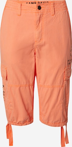 CAMP DAVIDregular Cargo hlače - narančasta boja: prednji dio