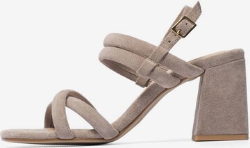 Bianco Strap Sandals 'BIACHARLENE ' in Grey: front