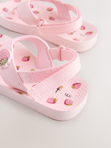 Sandale de la Next pe roz