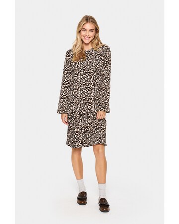 SAINT TROPEZ Kleid 'Ilyssa' in Braun