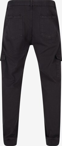 2Y Premium Tapered Cargobroek in Zwart