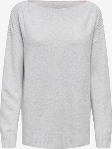 Pull-over 'ONLWINNIE' ONLY en gris : devant