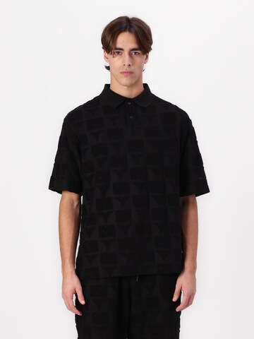 T-Shirt 'Echner' Carlo Colucci en noir : devant