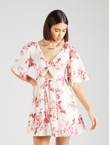 Robe Abercrombie & Fitch en rose : devant