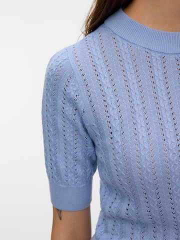 VERO MODA Sweater 'VMMorena' in Blue