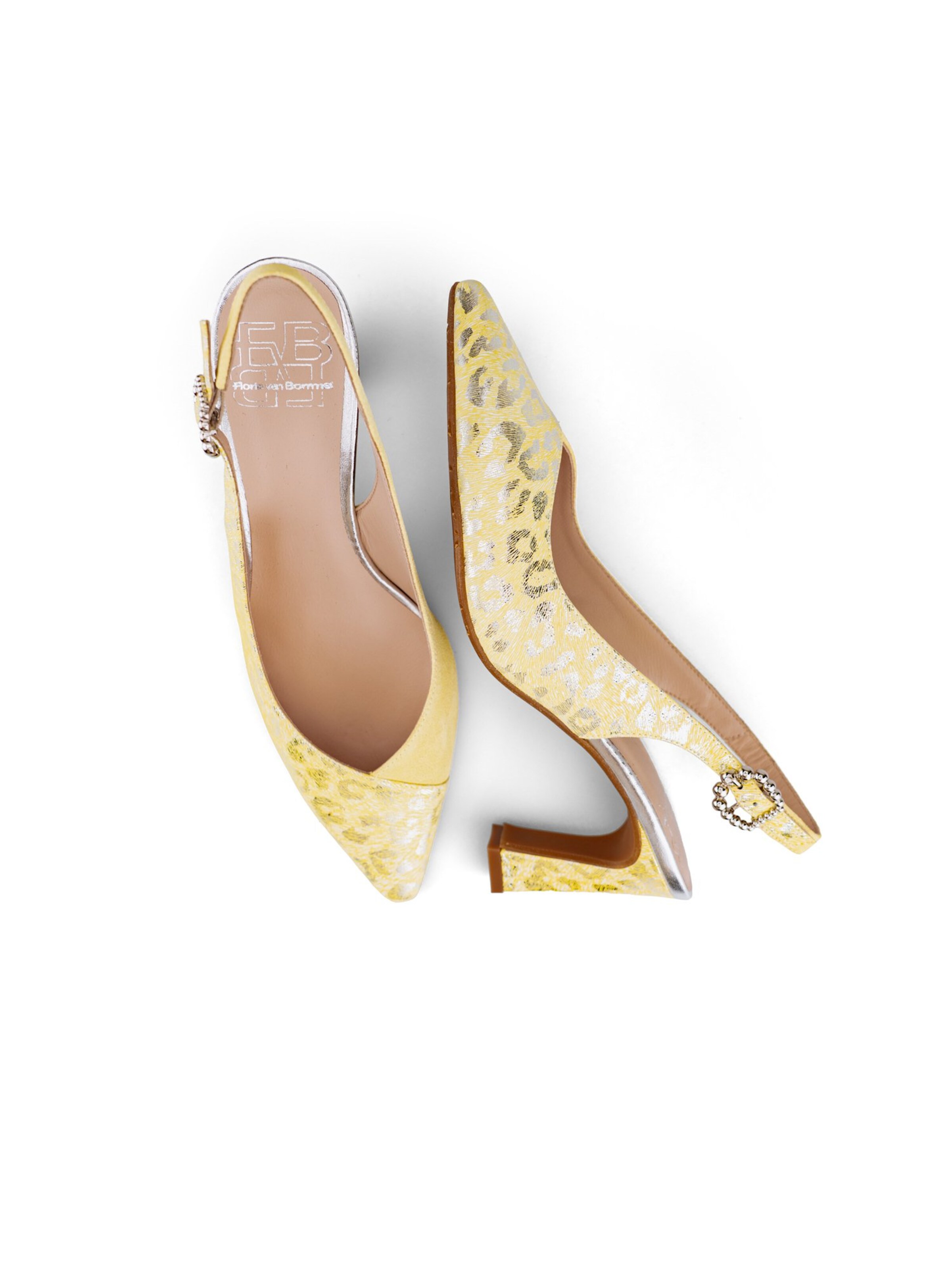 Floris van Bommel Pumps 'Giuli 06' in Gelb