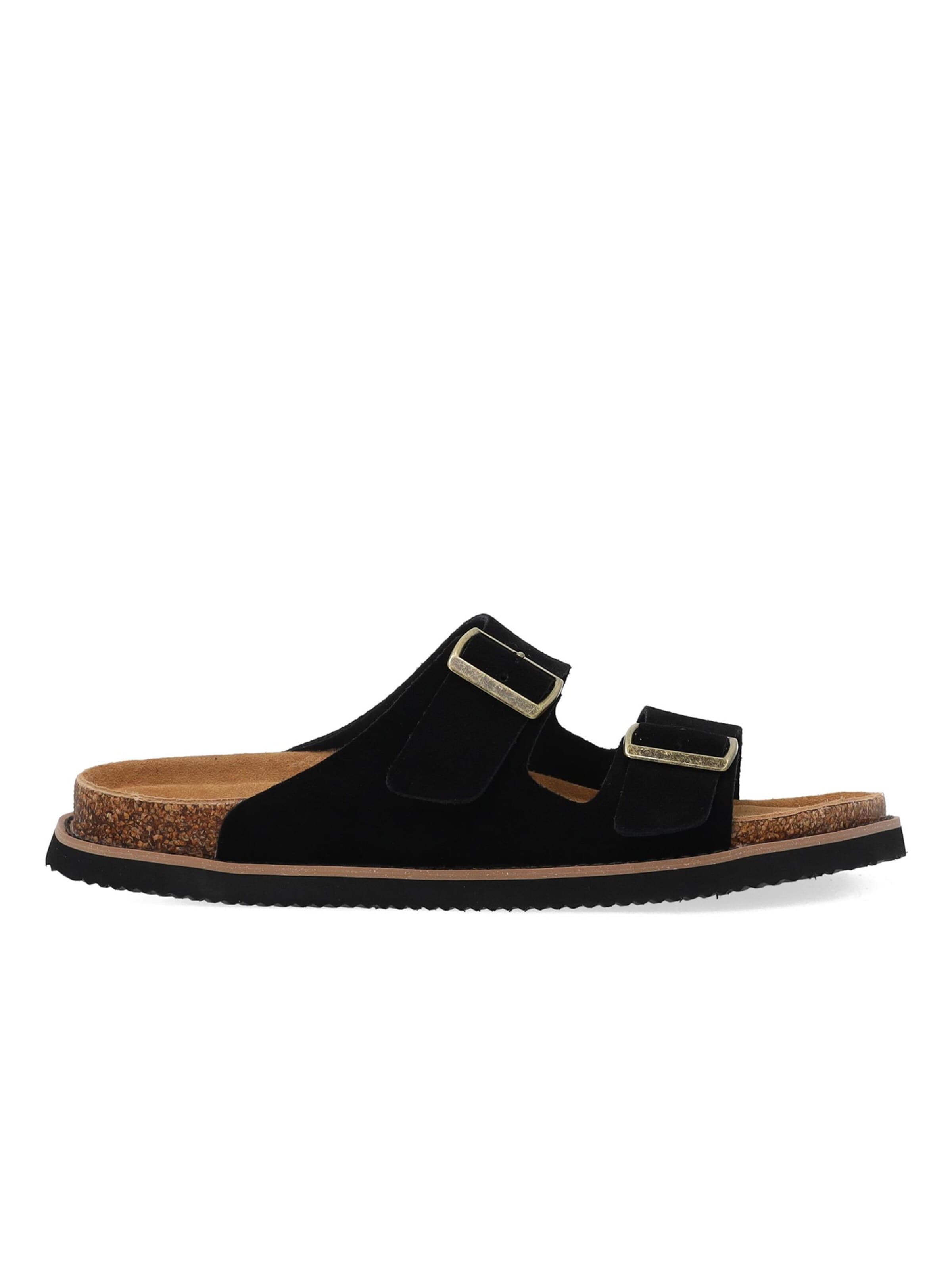 VENEZIA Pantolette 'Venezia'‌‌‌‌‌‌‌‌‌‌ in Schwarz: Vorderseite
