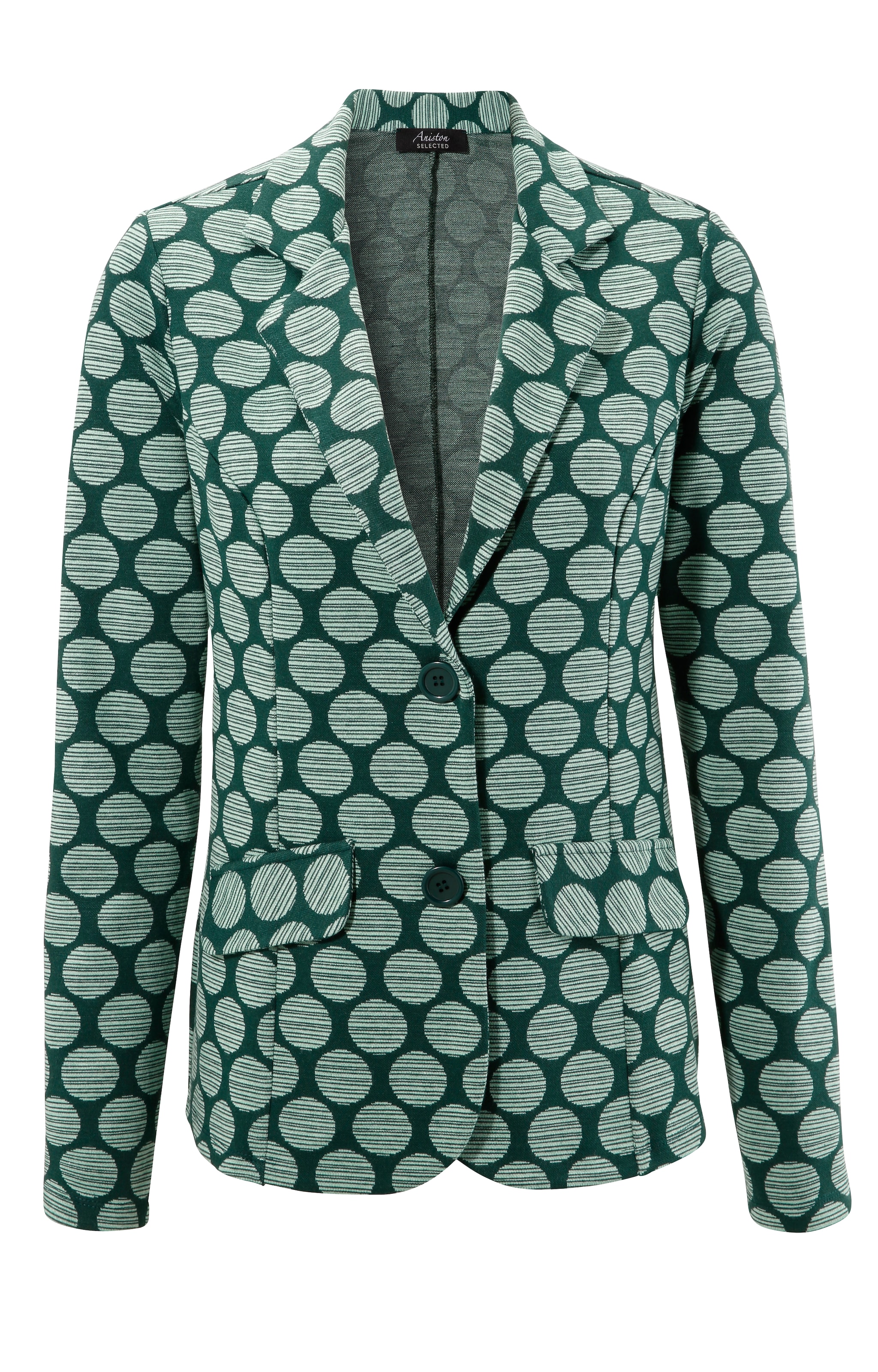 Aniston SELECTED Blazer in Grün: Vorderseite