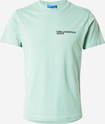 Maglietta di KARL LAGERFELD JEANS in verde: frontale