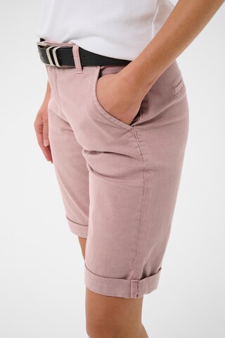 CULTURE - regular Pantalón chino 'CUalba' en lila