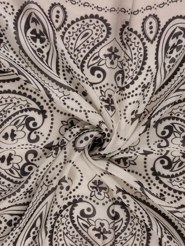 Foulard SILK & CASHMERE en blanc