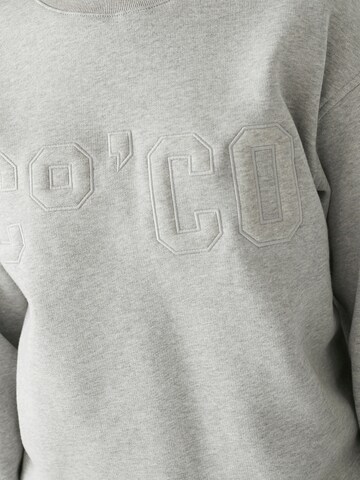 Sweat-shirt 'Zoe' co'couture en gris