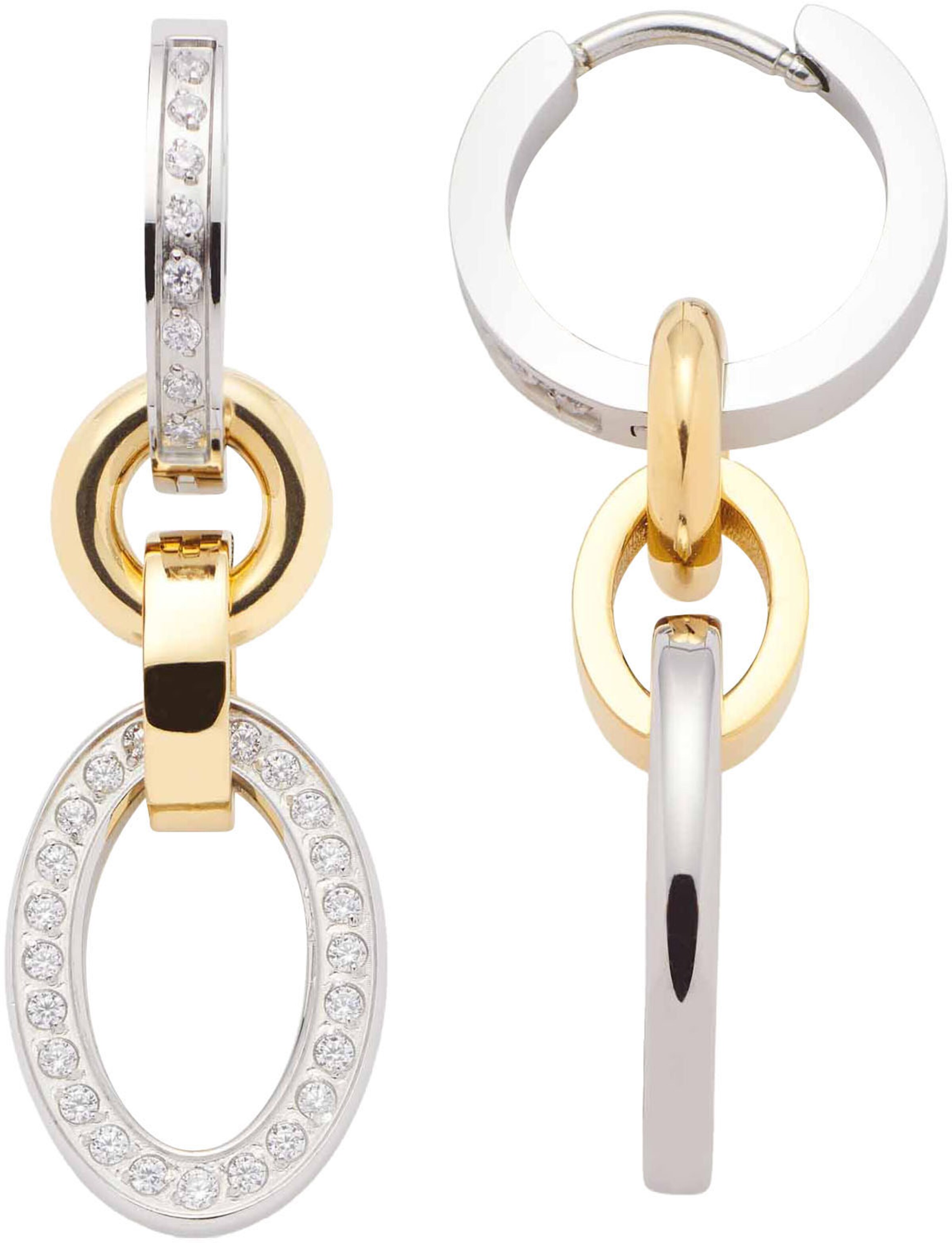 LEONARDO Ohrringe in Silber: Vorderseite