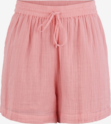 Pantalon 'Stina' PIECES en rose : devant