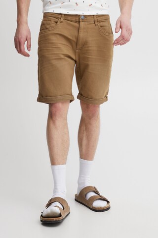 Regular Pantalon BLEND en marron : devant
