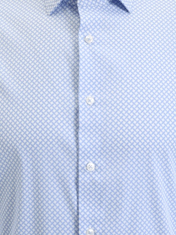 SEIDENSTICKER Slim fit Business Shirt in Blue