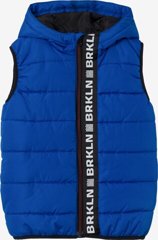 Gilet 'Milane' NAME IT en bleu : devant