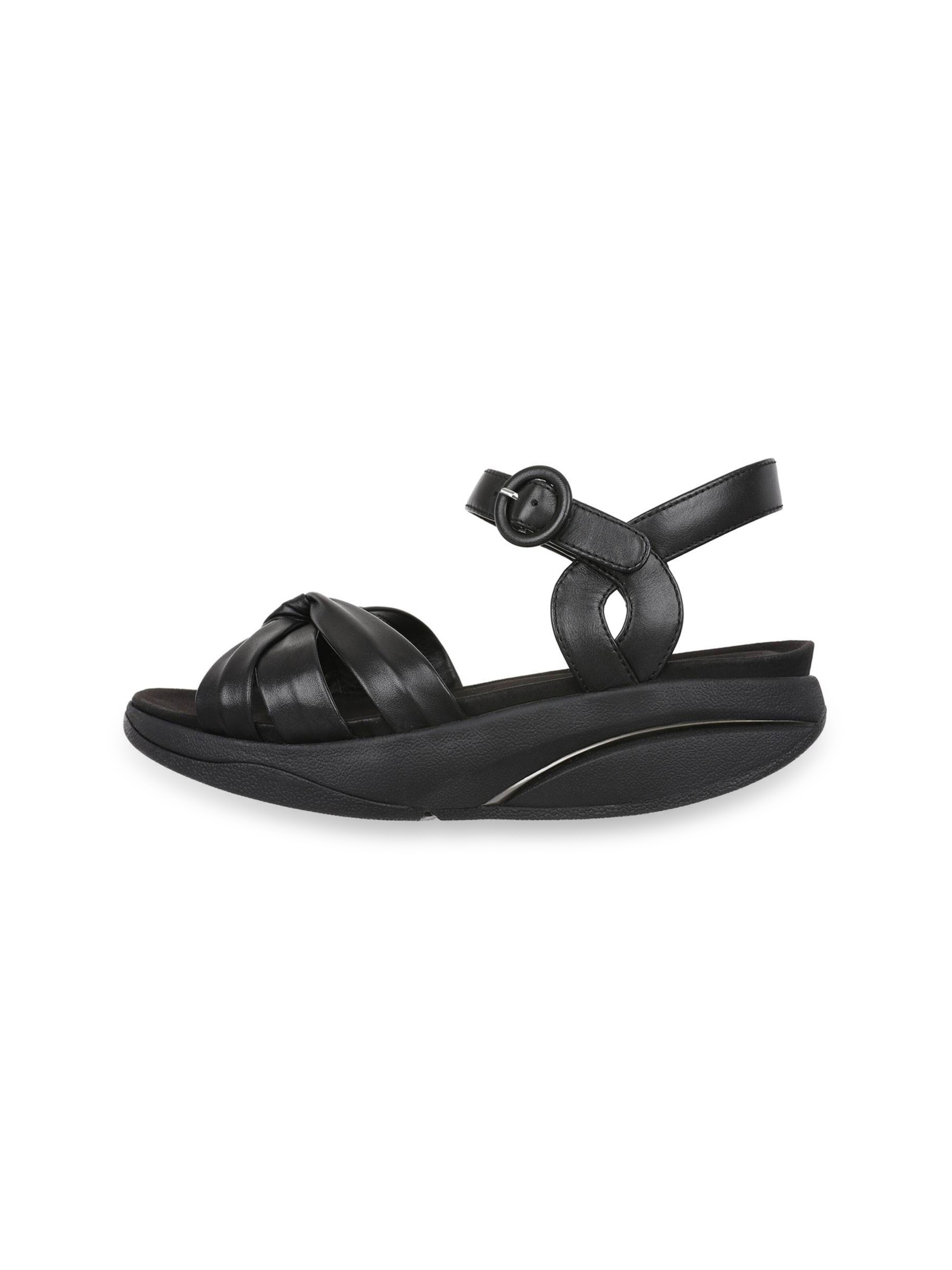 MBT - Sandalias ' KAWERIA 7 ' en negro: lado