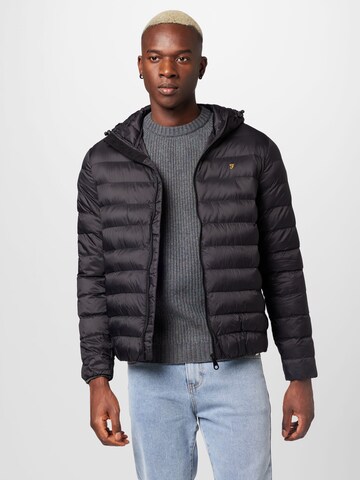 FARAH Between-Season Jacket in Black: front