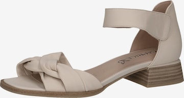 CAPRICE Sandals in White: front