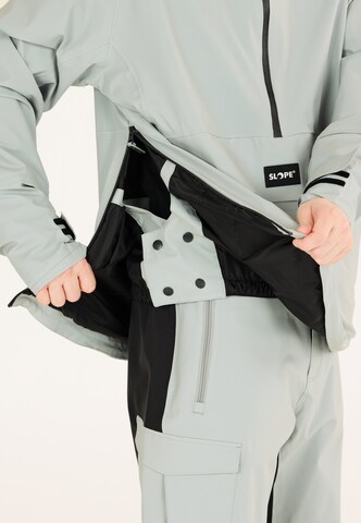 SLOPE Sportjacke 'Ruki' in Grau